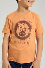 Load image into Gallery viewer, Redtag-Orange-Gorilla-T-Shirt-Boys-T-Shirts,-Colour:Orange,-Filter:Boys-(2-to-8-Yrs),-New-In,-New-In-BOY,-Non-Sale,-S22B,-Section:Kidswear,-TBL-Boys-2 to 8 Years
