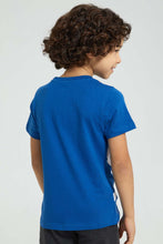 تنزيل الصورة على معرض الصور، Redtag-Blue-Spiderman-T-Shirt-Character-Boys-2 to 8 Years
