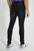 Redtag-Charcoal-5-Pocket-Knit-Denim-Jean-Jeans-Slim-Fit-Men's-