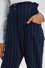 تنزيل الصورة على معرض الصور، Redtag-Black-White-Stripes-Plaid-Trouser-Cargo-Pants-Senior-Girls-9 to 14 Years
