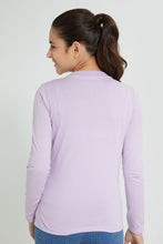 Load image into Gallery viewer, Redtag-Purple-Long-Sleeve-Graphic-T-Shirts-Graphic-Prints-Senior-Girls-9 to 14 Years
