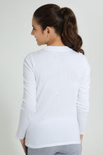 Load image into Gallery viewer, Redtag-White-Long-Sleeve-Graphic-T-Shirts-Graphic-Prints-Senior-Girls-9 to 14 Years
