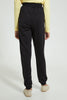 Redtag-Black-Jogger-Cargo-Pants-Senior-Girls-9 to 14 Years