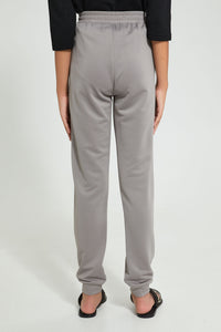 Redtag-Grey-Jogger-Cargo-Pants-Senior-Girls-9 to 14 Years