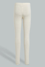 Load image into Gallery viewer, Redtag-Beige-Basic-Legging-Leggings-Senior-Girls-9 to 14 Years
