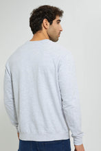 تنزيل الصورة على معرض الصور، Redtag-Ecru-Crew-Neck-Sweatshirt-Sweatshirts-Men&#39;s-
