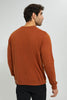 Redtag-Rust-Crew-Neck-Sweatshirt-Sweatshirts-Men's-