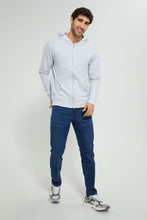 تنزيل الصورة على معرض الصور، Redtag-Ecru-Zipper-Hoodie-Sweatshirts-Men&#39;s-
