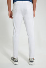 Load image into Gallery viewer, Redtag-White-Chino-Pant-Trousers-Men&#39;s-
