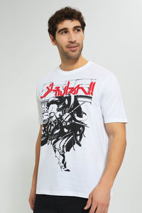 Redtag-White-Digital-Printed-T-Shirt-Graphic-Prints-Men's-