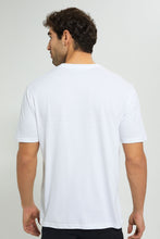 Load image into Gallery viewer, Redtag-White-Digital-Printed-T-Shirt-Graphic-Prints-Men&#39;s-
