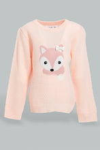 تنزيل الصورة على معرض الصور، Redtag-Pink-Printed-Pullover-Pullovers-Infant-Girls-3 to 24 Months
