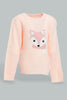 Redtag-Pink-Printed-Pullover-Pullovers-Infant-Girls-3 to 24 Months