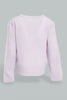 Redtag-Lilac-Printed-Pullover-Pullovers-Infant-Girls-3 to 24 Months