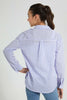 Redtag-Purple/White-Twofer-Shirt-Blouses-Senior-Girls-9 to 14 Years