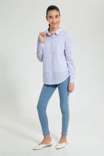 تنزيل الصورة على معرض الصور، Redtag-Purple/White-Twofer-Shirt-Blouses-Senior-Girls-9 to 14 Years
