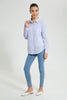 Redtag-Purple/White-Twofer-Shirt-Blouses-Senior-Girls-9 to 14 Years