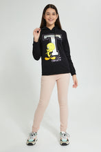 Load image into Gallery viewer, Redtag-Pink-Colored-Knitted-Joger-Jeggings-Senior-Girls-9 to 14 Years
