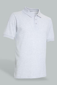 Redtag-Ecru-Pique-Polo-Shirt-Polo-Shirts-Men's-