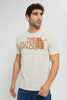 Redtag-Beige-Graphic-T-Shirt-Graphic-Prints-Men's-