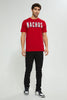 Redtag-Red-Graphic-T-Shirt-Graphic-Prints-Men's-