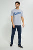 Redtag-Grey-Graphic-T-Shirt-Graphic-Prints-Men's-