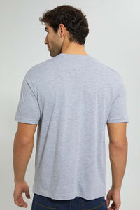 Redtag-Grey-Graphic-T-Shirt-Graphic-Prints-Men's-