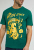 Redtag-Green-Graphic-T-Shirt-Graphic-Prints-Men's-