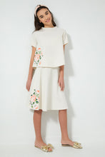 Load image into Gallery viewer, Redtag-Beige-High-Neck-Top-With-Print-Blouses-Senior-Girls-9 to 14 Years
