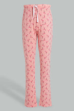 Load image into Gallery viewer, Redtag-Pink-Flamingo-Pajama-Sets-Pyjama-Sets-Senior-Girls-9 to 14 Years
