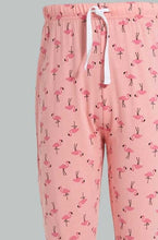 Load image into Gallery viewer, Pink Flamingo Pyjama Set (2-Piece)
