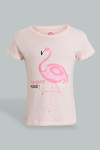 Load image into Gallery viewer, Redtag-Pink-Flamingo-Pajama-Sets-Pyjama-Sets-Senior-Girls-9 to 14 Years
