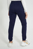 Redtag-Navy-Basic-Track-Pant-Joggers-Senior-Girls-9 to 14 Years