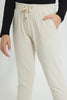 Redtag-Oatmeal-Melange-Basic-Track-Pant-Joggers-Senior-Girls-9 to 14 Years