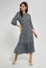 Multicolour Midi Dress