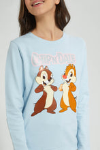 Load image into Gallery viewer, Redtag-Black-Chip-&amp;-Dale-SweaT-Shirts-Active-Sweatshirts-Senior-Girls-9 to 14 Years
