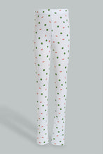 Load image into Gallery viewer, Redtag-White-Watermelon-Print-Legging-Leggings-Girls-2 to 8 Years
