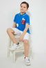 Redtag-Blue-Snoopy-Polo-Character-Boys-2 to 8 Years
