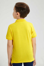 تنزيل الصورة على معرض الصور، Redtag-Yellow-Superman-Polo-Character-Boys-2 to 8 Years
