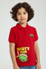 Redtag-Red-Ninja-Turtle-Polo-Polo-Shirts-Boys-2 to 8 Years