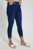 Redtag-Indigo-Mid-Waist-Jean-With-Folded-Hem-Jeans-Skinny-Fit-Women's-