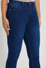 Redtag-Indigo-Mid-Waist-Jean-With-Folded-Hem-Jeans-Skinny-Fit-Women's-