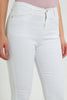 White High Waist Skinny Jean
