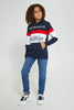 Redtag-Navy-True-Explorer-Sweatshirt-Sweatshirts-Senior-Boys-9 to 14 Years