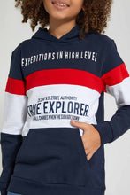 Load image into Gallery viewer, Redtag-Navy-True-Explorer-Sweatshirt-Sweatshirts-Senior-Boys-9 to 14 Years
