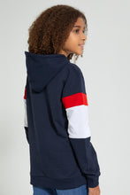 Load image into Gallery viewer, Redtag-Navy-True-Explorer-Sweatshirt-Sweatshirts-Senior-Boys-9 to 14 Years
