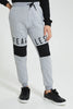 Redtag-Grey-Fearless-Active-Pant-Joggers-Senior-Boys-9 to 14 Years