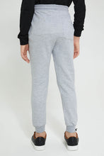 تنزيل الصورة على معرض الصور، Redtag-Grey-Fearless-Active-Pant-Joggers-Senior-Boys-9 to 14 Years

