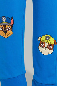 Redtag-Blue-Paw-Patrol-Jog-Pant-Joggers-Boys-2 to 8 Years