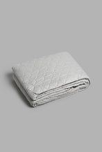 Load image into Gallery viewer, Redtag-Grey-Leaf-Print-6-Piece-Comforter-Set-(Double-Size)-Comforters-Home-Bedroom-
